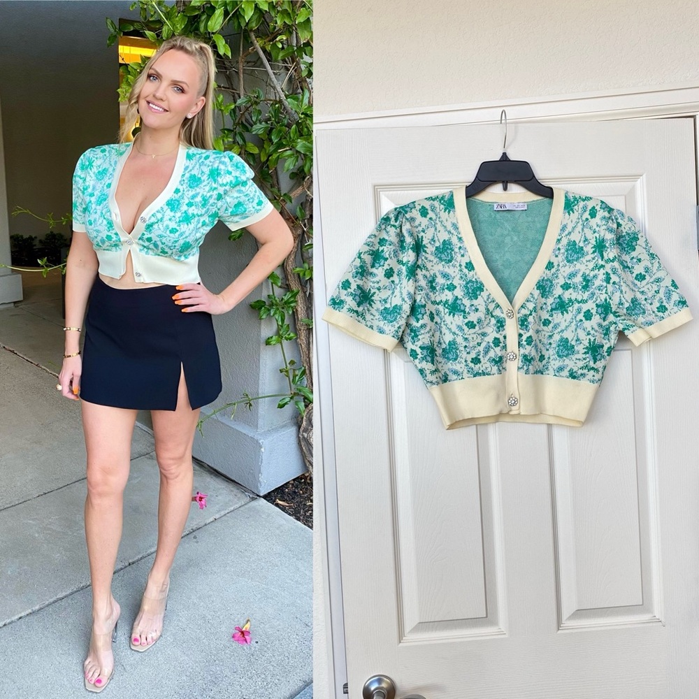 Zara cropped top